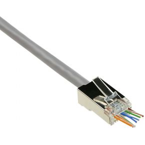 ACT RJ45 (8P/8C) CAT6 easyconnect shielded modulaire doorsteek connector