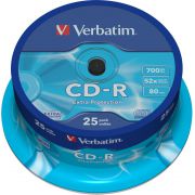 Verbatim CD-R 52x 25st. Spindle