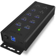 ICY-BOX-7-Poorten-Hub-USB-3-0-Zwart