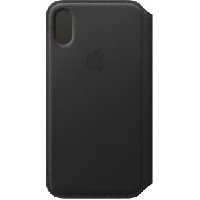 Apple Iphone Xs Leather Folio Black apple kopen in de aanbieding