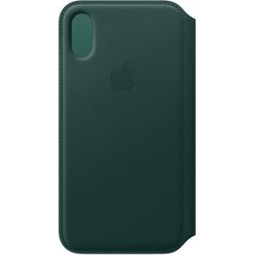 Apple Iphone Xs Leather Folio Forest Green apple kopen in de aanbieding