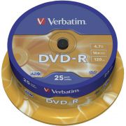 Verbatim-DVD-R-16X-25st-Spindle