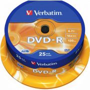 Verbatim-DVD-R-16X-25st-Spindle