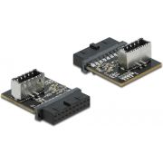 Delock 66432 USB 5 Gbps-adapter Pin Header female naar interne Type-E sleutel A female