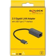 DeLOCK-66645-tussenstuk-voor-kabels-USB-Type-C-LAN-RJ45-Zwart