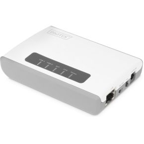 Digitus DN-13024 print server Ethernet LAN/draadloos LAN Wit