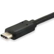 Equip-128343-0-25m-USB-C-USB-A-Mannelijk-Mannelijk-Zwart-USB-kabel