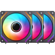 Jonsbo ZL-120BR PWM ARGB 3-Pack Reverse Blade Black