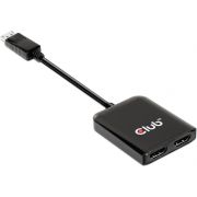 CLUB3D-CSV-7200H-video-splitter-DisplayPort-2x-HDMI