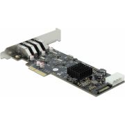 DeLOCK 89008 interfacekaart/-adapter Intern PCIe, SATA, USB 3.2 Gen 1 (3.1 Gen 1)