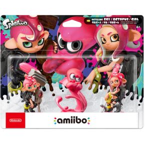Nintendo Amiibo Octoling Meisje Jongen Octopus 3 In 1 Set nintendo kopen in de aanbieding