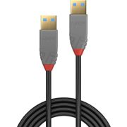 Lindy-36750-0-5m-USB-A-USB-A-Mannelijk-Mannelijk-Zwart-USB-kabel