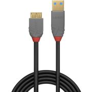 Lindy-36767-2m-USB-A-Micro-USB-B-Mannelijk-Mannelijk-Zwart-USB-kabel