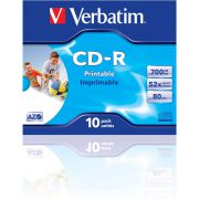 Verbatim-CD-R-52x-10st-Jewelcase-Printable