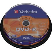Verbatim-DVD-R-16X-10st-Spindle