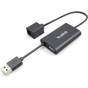 Yealink Cpn10 Rj11 Usb Zwart Kabeladapterverloopstukje yealink kopen in de aanbieding