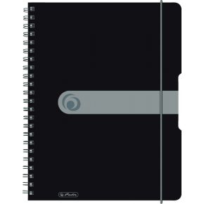 Herlitz 11293073 Zwart A4 80Vel Schrijfblok Schrift herlitz kopen in de aanbieding
