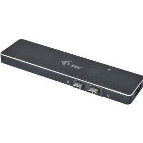 i-tec Metal C31MBPADA USB 3.0 (3.1 Gen 1) Type-C Grijs notebook dock & poortreplicator