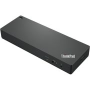 Lenovo-40B00300EU-notebook-dock-poortreplicator-Bedraad-Thunderbolt-4-Zwart-Rood