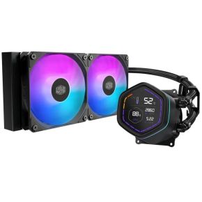 Cooler Master MasterLiquid Core Nex Digital 240 Black ARGB