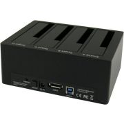 LC-Power-LC-DOCK-U3-4B-basisstation-voor-opslagstations-USB-3-0-Type-A-Zwart