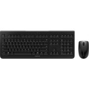 Cherry DW 3000 Desktopset en Draadloos Zwart toetsenbord en muis