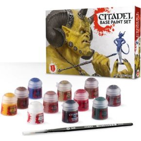Games Workshop Citadel Base Paint Set 12Stuks games works kopen in de aanbieding