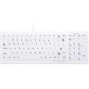 CHERRY AK-C7000 USB QWERTY Amerikaans Engels Wit toetsenbord