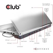 CLUB3D-cac-1564-Docking-USB-3-1-3-1-Gen-2-Type-C-Zwart