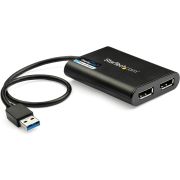 StarTech.com USB-naar-Dual DisplayPort-adapter 4K 60Hz USB 3.0 (5 Gbps)