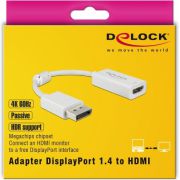 DeLOCK-63936-video-kabel-adapter-0-1-m-DisplayPort-HDMI-Wit