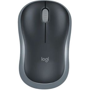 Logitech M185 Zwart/Grijs Draadloze Muis