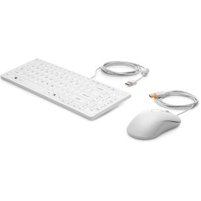 HP USB & Healthcare Edition QWERTY Engels Wit toetsenbord en muis