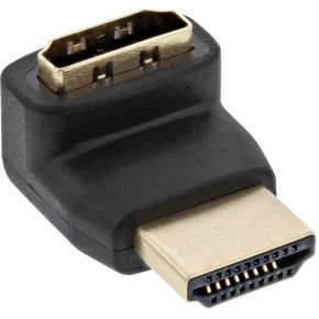 InLine 17600F HDMI HDMI Zwart kabeladapter/verloopstukje