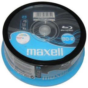 Blu Ray Maxell 25Gb 25St Spindle Recordable Printable maxell kopen in de aanbieding