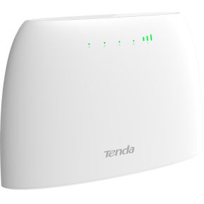 Tenda N300 draadloze router Fast Ethernet Single-band (2.4 GHz) 3G 4G Wit