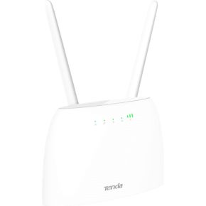 Tenda N300 draadloze router Fast Ethernet Single-band (2.4 GHz) 3G 4G Wit
