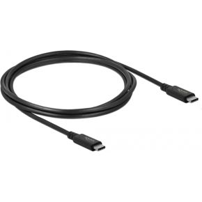 DeLock 86980 USB4 Gen 2x2 20Gbps 100W USB Type-C 2m