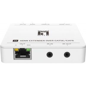LevelOne HVE-9007 audio/video extender AV-zender & ontvanger Wit