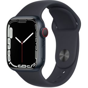 Apple Watch Series 7 41 mm OLED 4G Zwart GPS