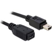 DeLOCK 82667 USB-kabel 1 m Zwart