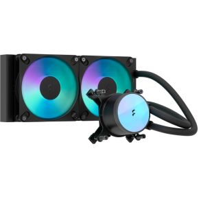 Fractal Design Radius 240 RGB, Black