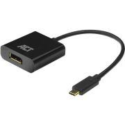ACT-USB-C-naar-DisplayPort-female-adapter-4K-60Hz-Zip-Bag