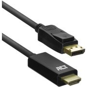 ACT-AC7550-video-kabel-adapter-1-8-m-DisplayPort-HDMI-Type-A-Standaard-Zwart