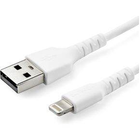 Startechcom 1 M Usb Naar Lightning Kabel Apple Mfi Gecertificeerd Wit startech kopen in de aanbieding
