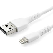 StarTech.com 1 m USB naar Lightning kabel Apple MFi gecertificeerd wit