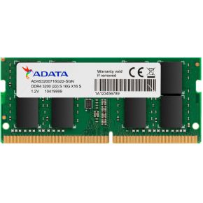 ADATA AD4S32008G22-SGN geheugenmodule 8 GB 1 x 8 GB DDR4 3200 MHz