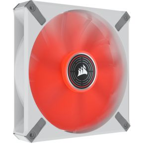 Corsair Casefan ML140 Led Elite Wit/Rood Premium