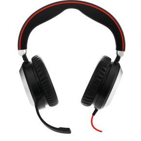 Jabra Evolve 80 Stereo Uc Usb C Hoofdtelefoon Stereofonisch Hoofdband Zwart jabra kopen in de aanbieding