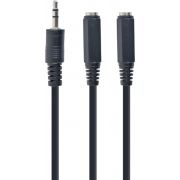 Gembird CCA-415-0.1M audio kabel 0,1 m 3.5mm 2 x 3.5mm Zwart